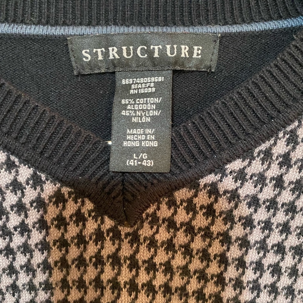 Structure patterned crew neck - Picture 7 of 9